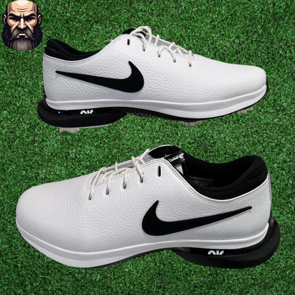 Nike Air Zoom Victory Tour 3 Golf Cleats White Black DX9025-103 Men's Size 12.5 - Picture 2 of 7